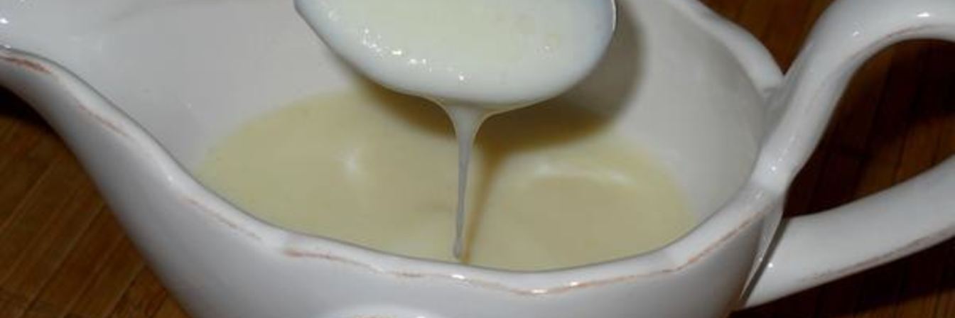 Рецепт Молочный сладкий соус по ГОСТу