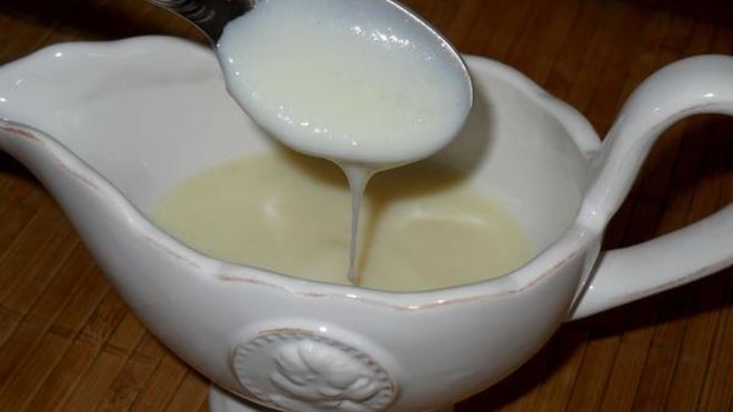 Рецепт Молочный сладкий соус по ГОСТу