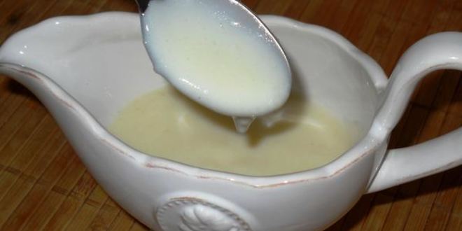 Рецепт молочный сладкий соус по госту