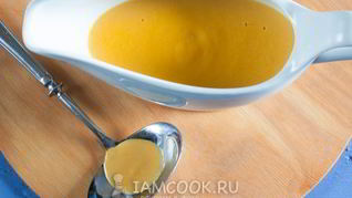 Рецепт Морковный соус со сливками