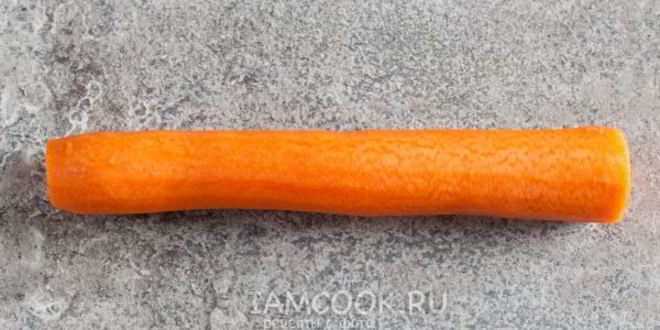 Рецепт морковный соус со сливками