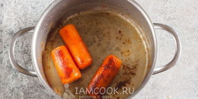 Рецепт морковный соус со сливками