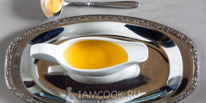 Рецепт морковный соус со сливками