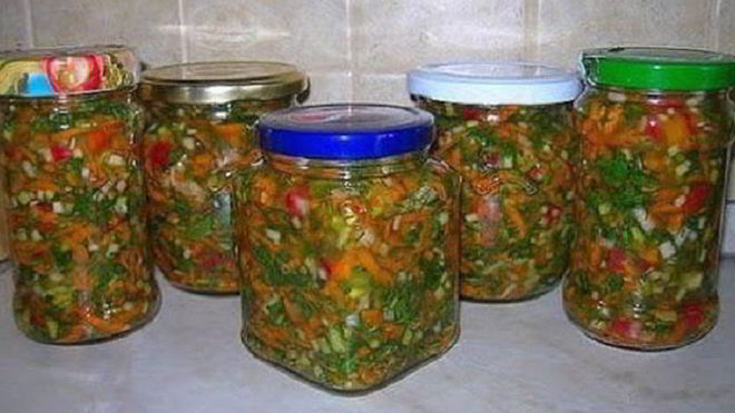 Рецепт Овощная заправка