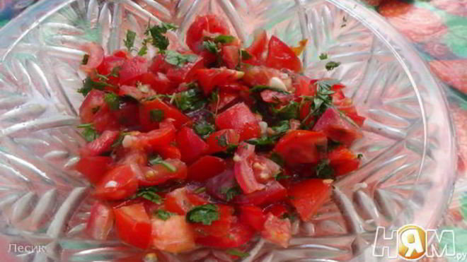 Рецепт Салат-соус к мясу