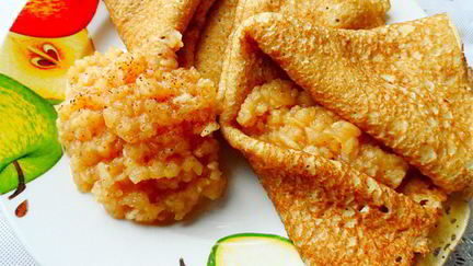 Рецепт Сладкий соус из яблок