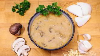 Рецепт Сливочно-грибной соус