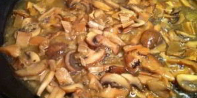 Рецепт сливочно-грибной соус