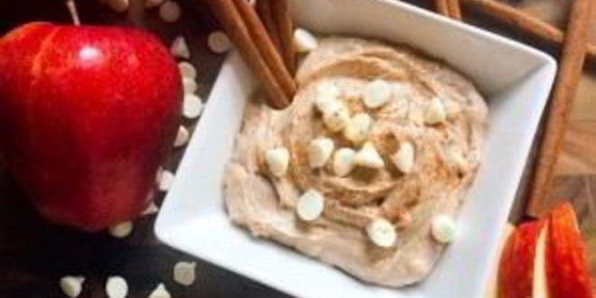 Рецепт сливочный соус-дип с корицей для фруктов