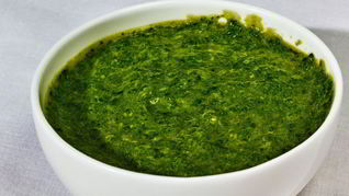 Рецепт Сливочный соус со шпинатом