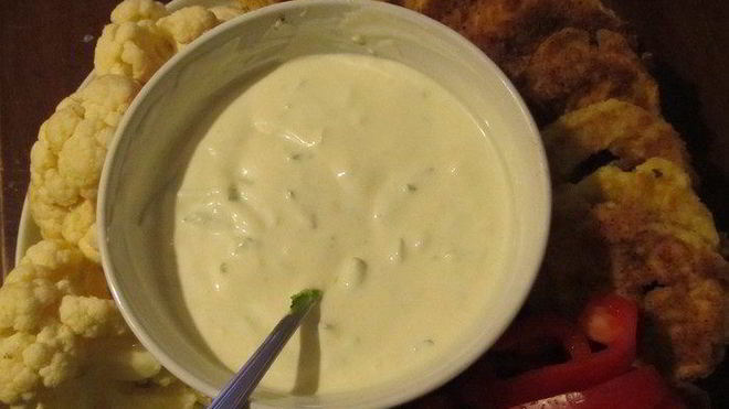 Рецепт Сметанно-майонезный соус