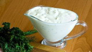 Рецепт Сметанный соус с чесноком