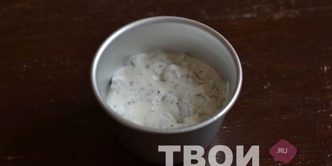 Рецепт сметанный соус