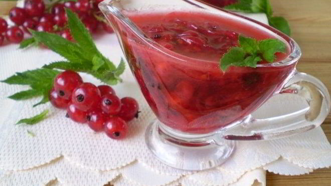 Рецепт Смородиновый соус