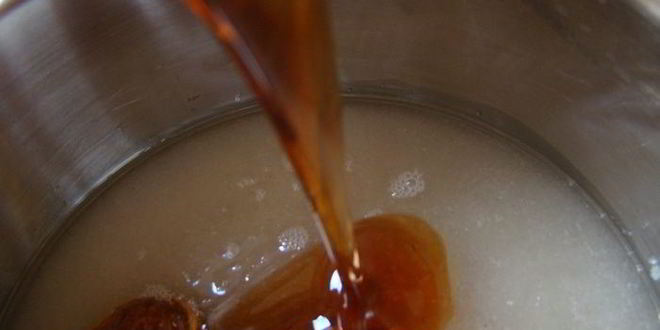 Рецепт соленый карамельный соус