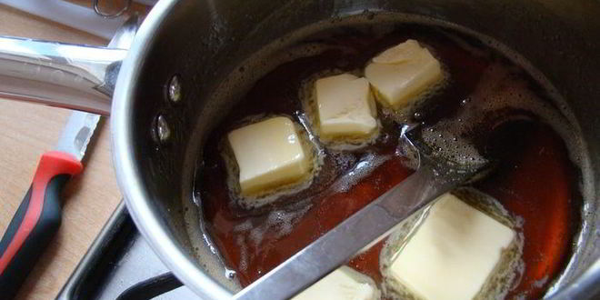 Рецепт соленый карамельный соус