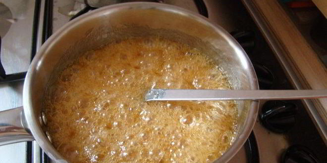 Рецепт соленый карамельный соус