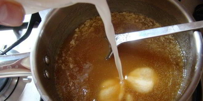 Рецепт соленый карамельный соус