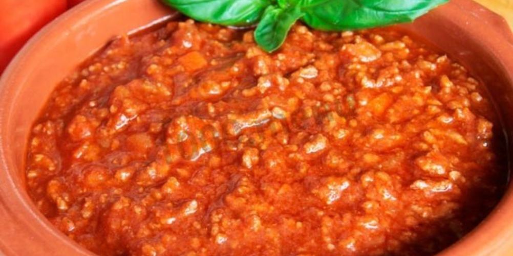 Как приготовить соус болоньезе упрощенный