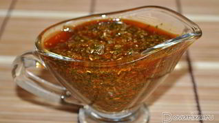 Рецепт Соус чермула