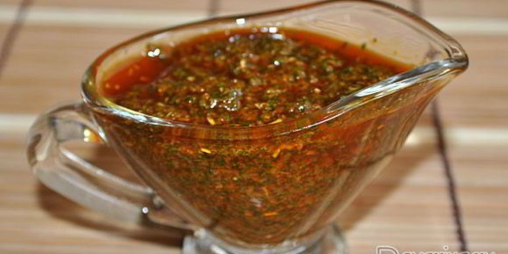 Как приготовить соус чермула