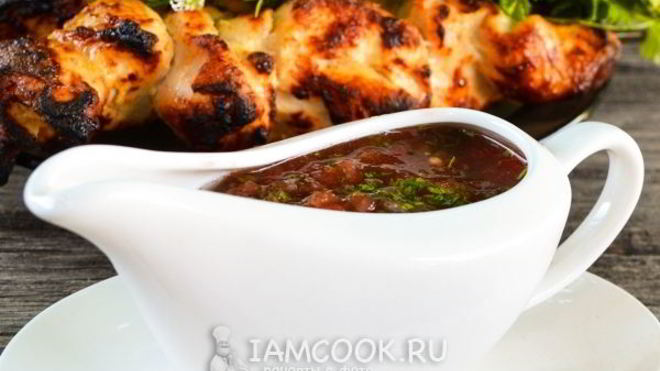 Рецепт Соус для шашлыка с кинзой