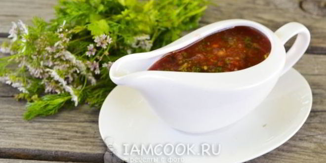 Рецепт соус для шашлыка с кинзой