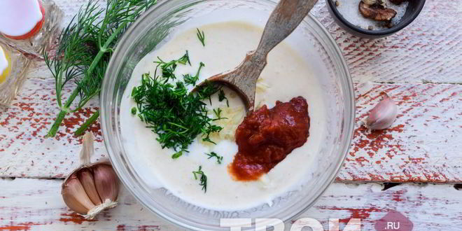 Рецепт соус для шаурмы