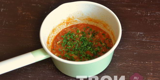 Рецепт соус для спагетти