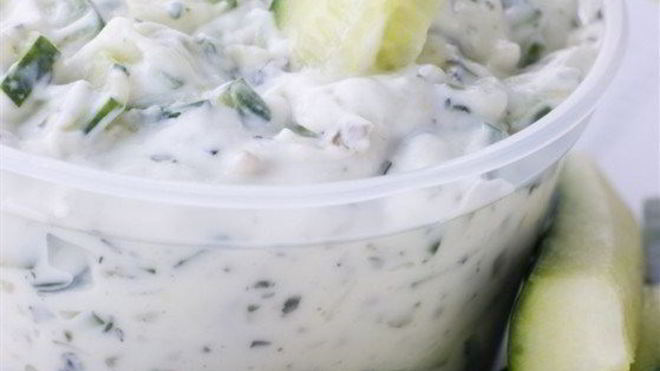 Рецепт Соус Дзадзики с винным уксусом