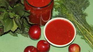 Рецепт Соус из алычи