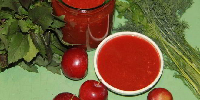 Рецепт соус из алычи