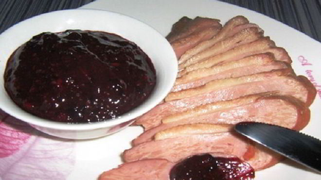 Рецепт Соус из черной смородины