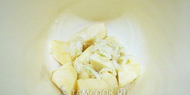 Рецепт соус из петрушки, яблока и чеснока