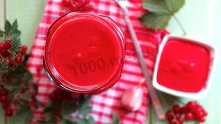 Рецепт Соус из смородины к мясу красной на зиму