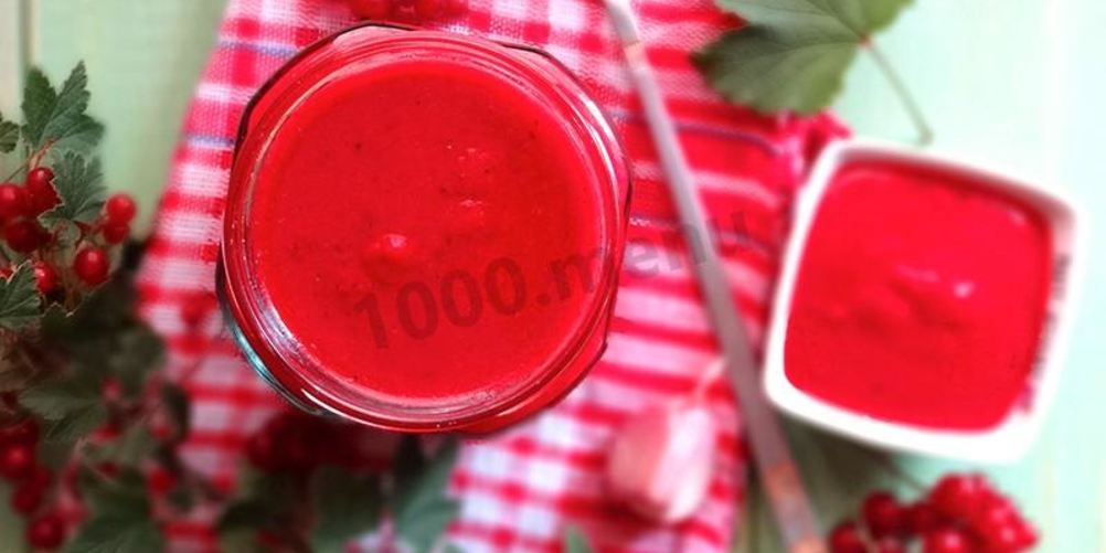 Как приготовить соус из смородины к мясу красной на зиму