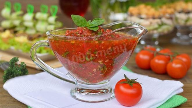 Рецепт Соус с кинзой