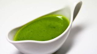 Рецепт Соус с водяным крессом на основе голландеза