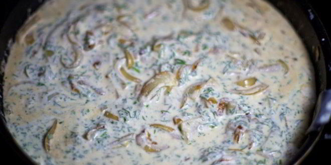 Рецепт соус сметанный