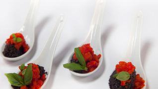 Рецепт Тапенад из оливок с запеченным перцем