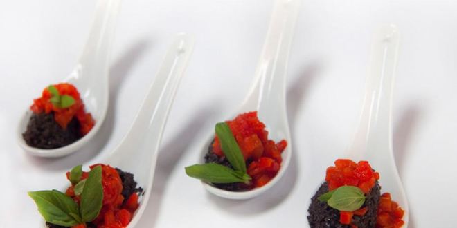 Рецепт тапенад из оливок с запеченным перцем