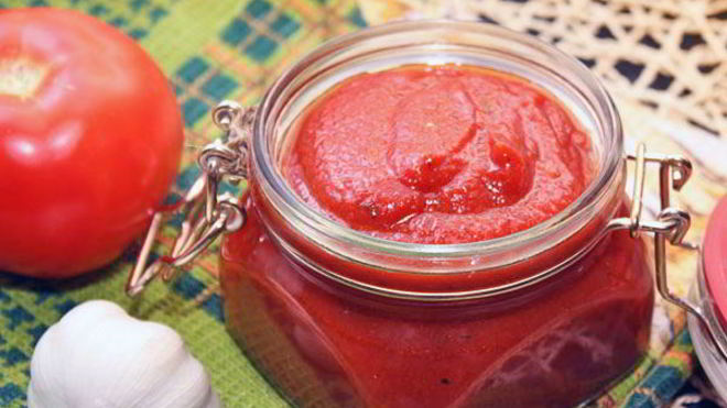 Рецепт Томатный соус для пиццы