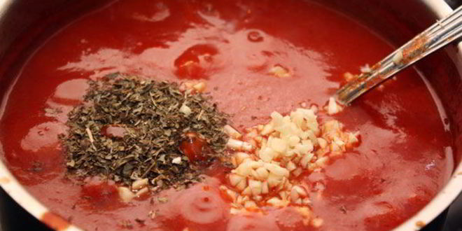 Рецепт томатный соус для пиццы