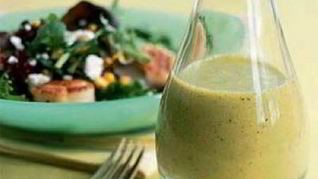 Рецепт Универсальная заправка для салатов из свежих овощей