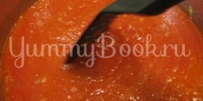 Рецепт универсальный томатный соус с морепродуктами