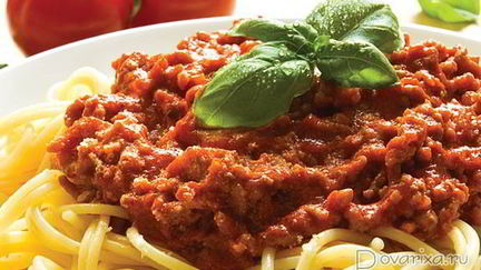 Рецепт Упрощенный соус Болоньезе