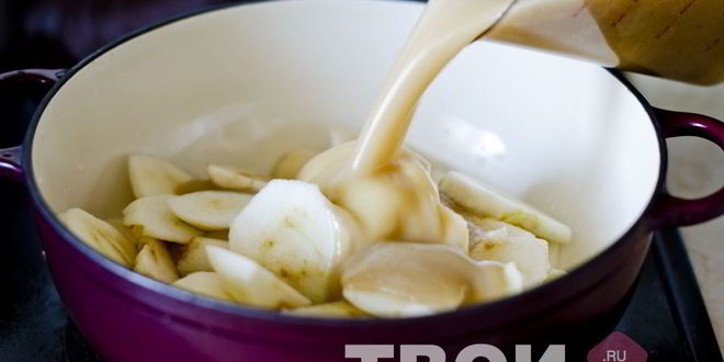 Рецепт яблочный соус