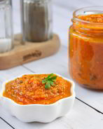 Зимний соус из запеченных помидоров