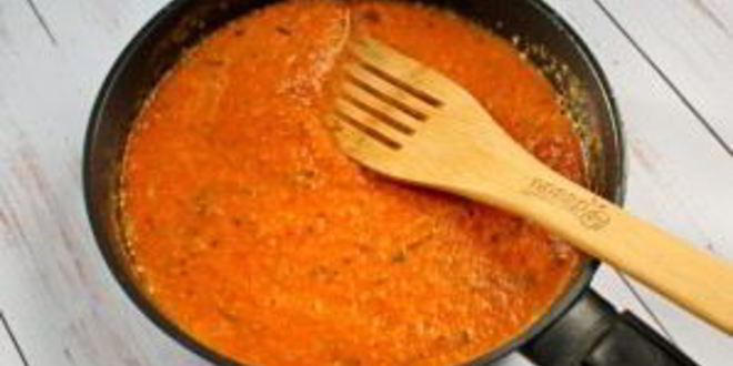 Рецепт зимний соус из запеченных помидоров