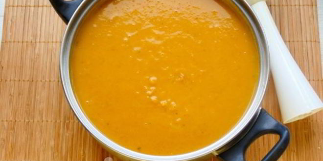 Рецепт азиатский крем-суп из печеной тыквы